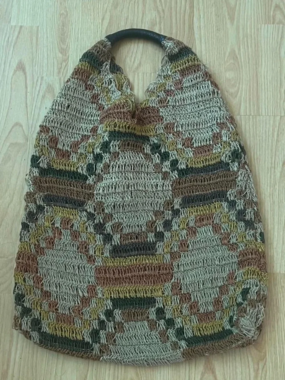ZARA RAFFIA BUCKET WOVEN HOBO BAG